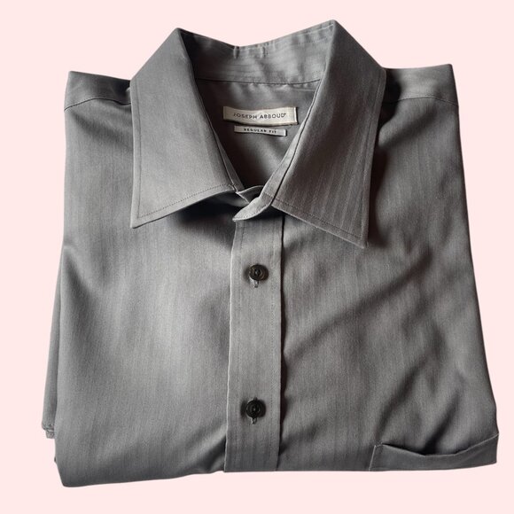 Joseph Abboud Classic Fit Big & Tall Button-Up Shirt – Size 18 ½ (36/37) - Picture 1 of 7